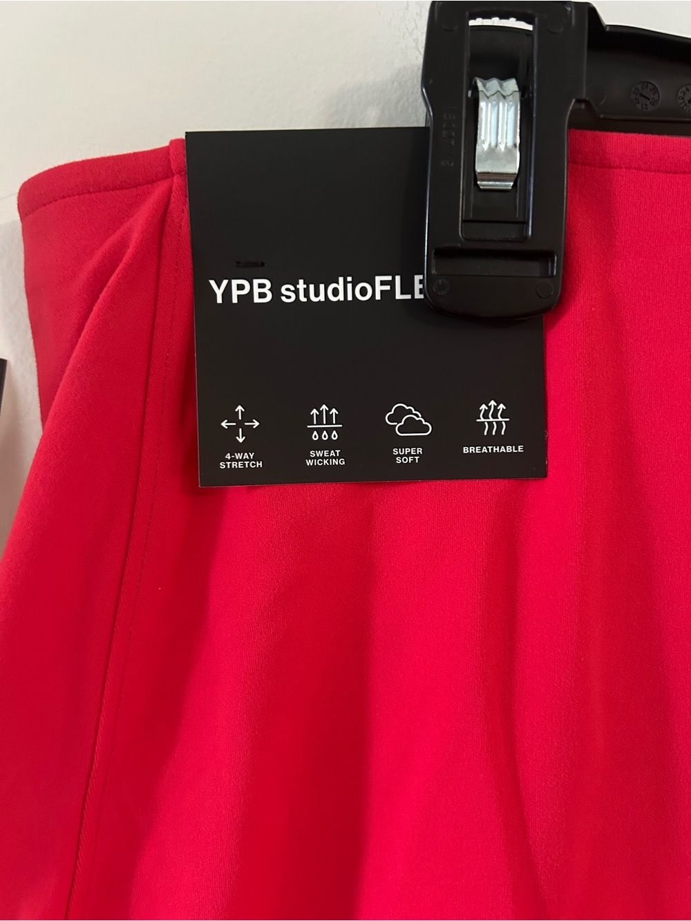 Abercrombie & Fitch Women's YPB StudioFLEX Skirt Skort RED size XXL NWT Golf